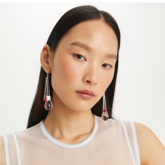 Tory Burch TearDrop Earrings - Picture 2 of 6